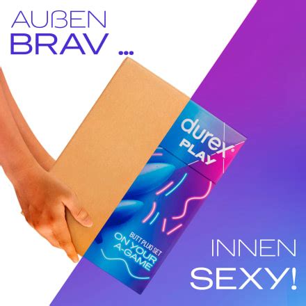 Durex Anal Plug Set, 1 St dauerhaft günstig online kaufen